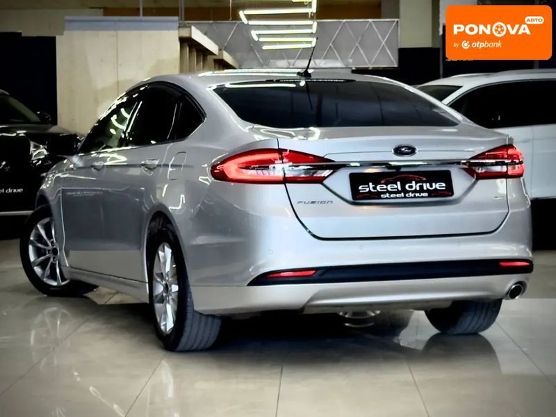 Ford Fusion, 2017 р., Бензин, 163 тис. км, Седан, Сірий, Миколаїв AT-10417490 фото
