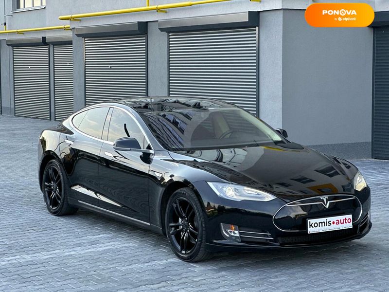 Tesla Model S, 2013, Електро, 122 тис. км, Ліфтбек, Чорний, Хмельницький 110700 фото