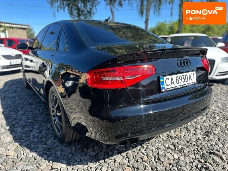 Audi A4, 2012 г., Бензин, 207 тыс. км, Седан, Чорный, Смела AT-10418680 фото