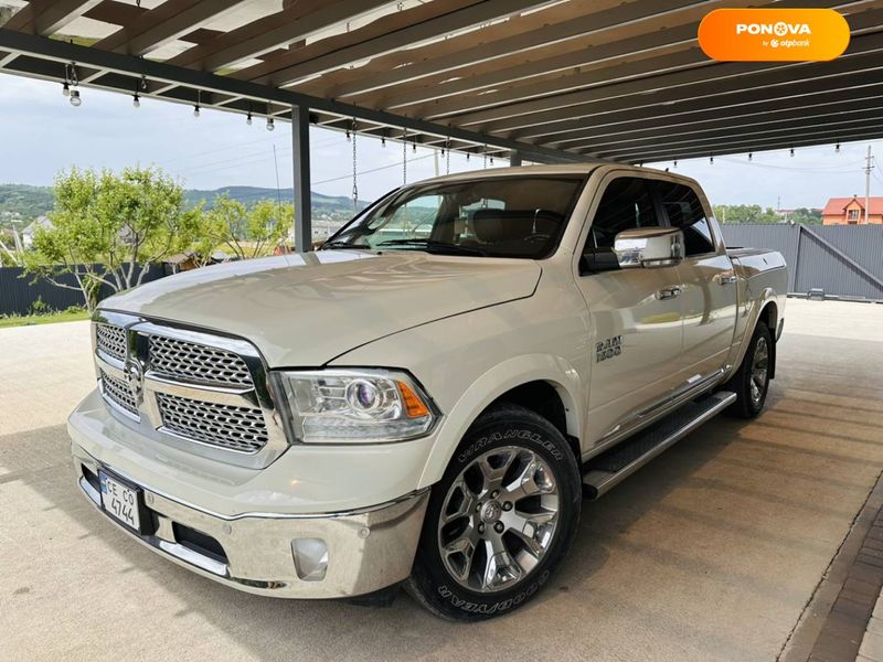 Dodge RAM 1500, 2015, Дизель, 2.99 л., 162 тис. км, Пікап, Білий, Чернівці Cars-Pr-58851 фото