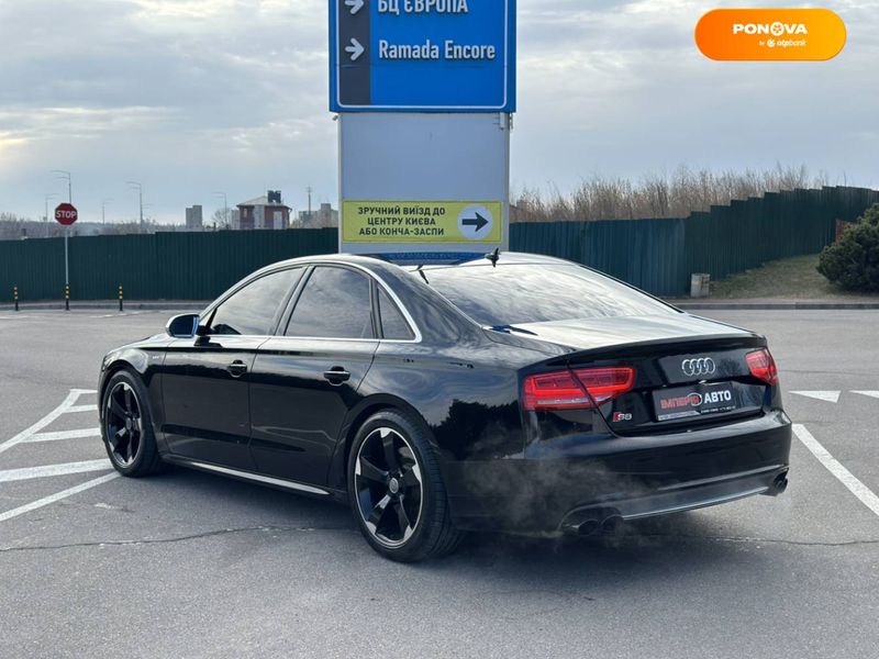 Audi S8, 2013, Бензин, 3.99 л., 217 тыс. км, Седан, Чорный, Киев 42633 фото