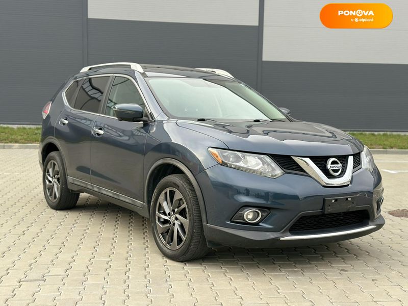 Nissan Rogue, 2016, Бензин, 2.49 л., 140 тыс. км, Внедорожник / Кроссовер, Серый, Ивано Франковск Cars-Pr-149655 фото