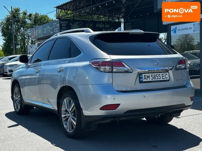 Lexus RX, 2014 р., Газ пропан-бутан / Бензин, 161 тис. км, Позашляховик / Кросовер, Сірий, Житомир AT-10417567 фото