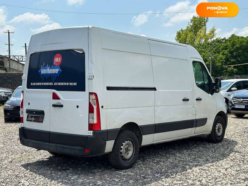 Opel Movano, 2015, Дизель, 2.3 л., 240 тис. км, Вантажний фургон, Білий, Одеса 39312 фото