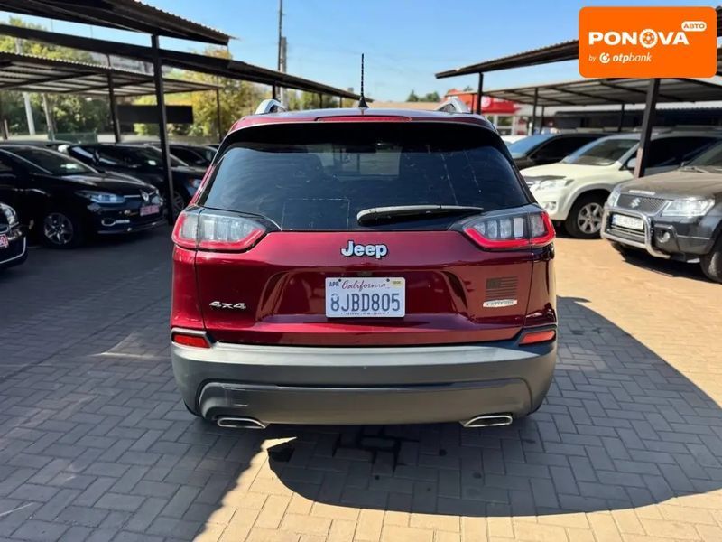 Jeep Cherokee, 2019 р., Бензин, 69 тис. км, Позашляховик / Кросовер, Червоний, Кривий Ріг AT-10399460 фото