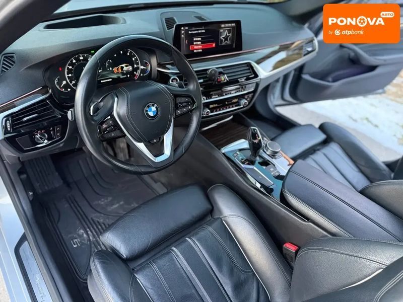 BMW 5 Series, 2019 р., Бензин, 143 тис. км, Седан, Сірий, Дніпро (Дніпропетровськ) AT-10409201 фото