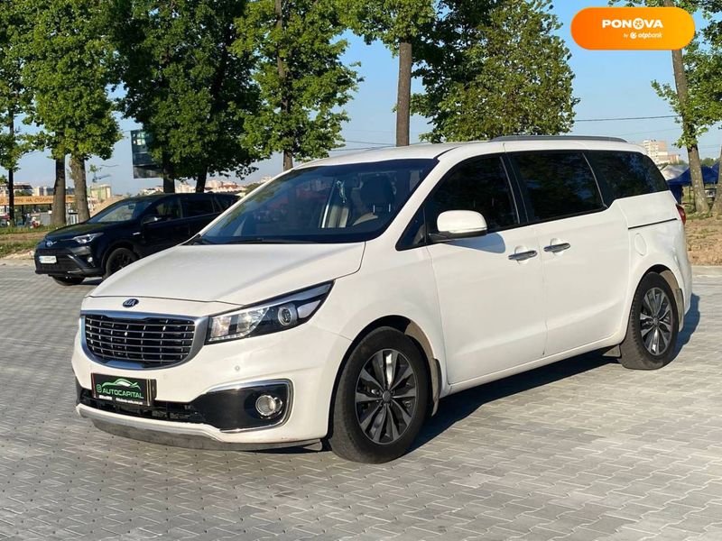 Kia Carnival, 2017, Дизель, 2.2 л., 239 тыс. км, Минивен, Белый, Киев 48282 фото