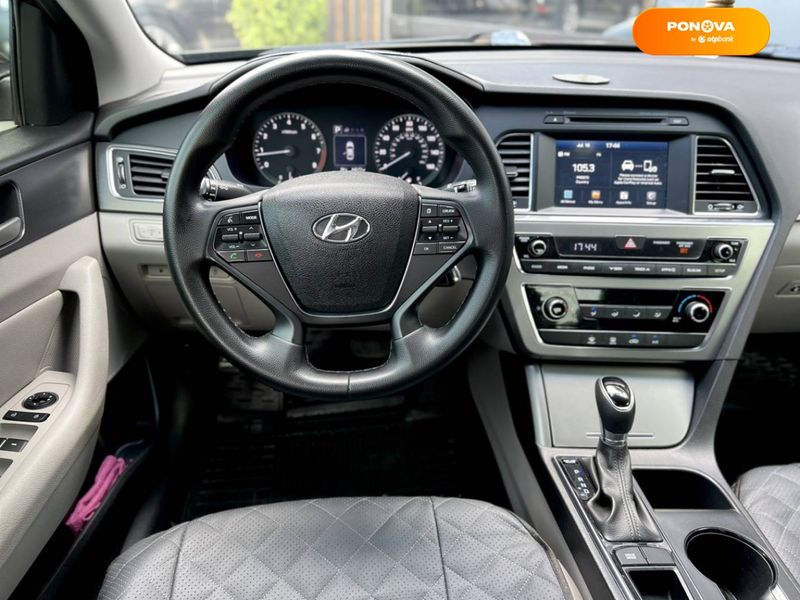 Hyundai Sonata, 2017, Бензин, 2.4 л., 134 тис. км, Седан, Чорний, Одеса 110085 фото