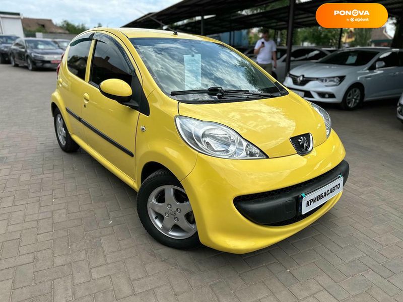 Peugeot 107, 2008, Бензин, 1 л., 107 тис. км, Хетчбек, Жовтий, Кривий Ріг 52071 фото