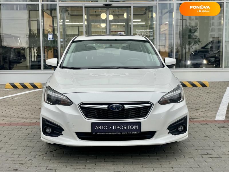 Subaru Impreza, 2018, Бензин, 2 л., 75 тис. км, Хетчбек, Білий, Чернігів 29760 фото