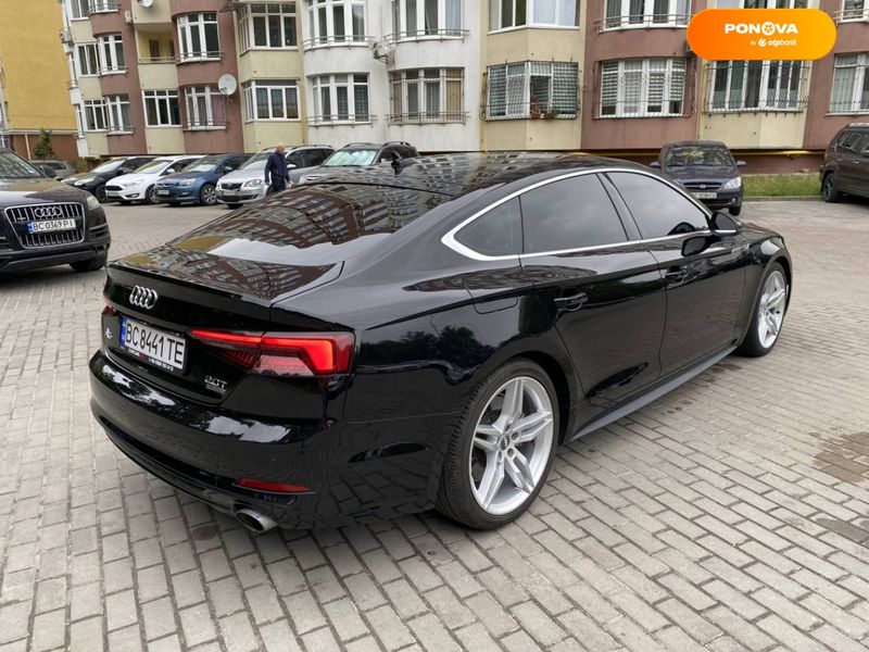 Audi A5 Sportback, 2017, Бензин, 1.98 л., 102 тыс. км, Лифтбек, Чорный, Львов Cars-Pr-67536 фото