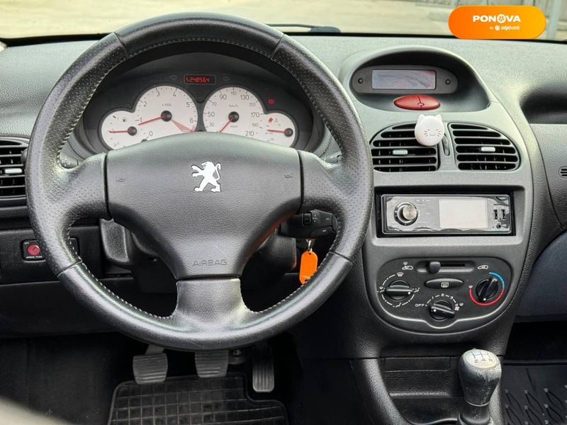Peugeot 206, 2006, Бензин, 1.6 л., 248 тис. км, Кабріолет, Чорний, Київ 34731 фото