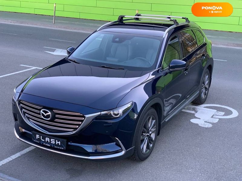 Mazda CX-9, 2019, Бензин, 2.49 л., 95 тис. км, Позашляховик / Кросовер, Синій, Київ 110042 фото