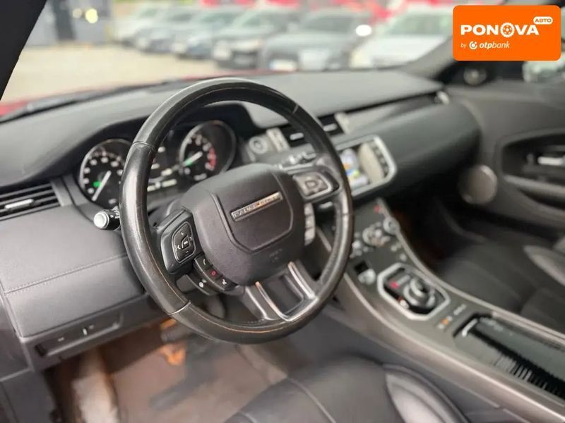 Land Rover Range Rover Evoque, 2017 р., Бензин, 123 тис. км, Позашляховик / Кросовер, Червоний, Дніпро (Дніпропетровськ) AT-10417899 фото