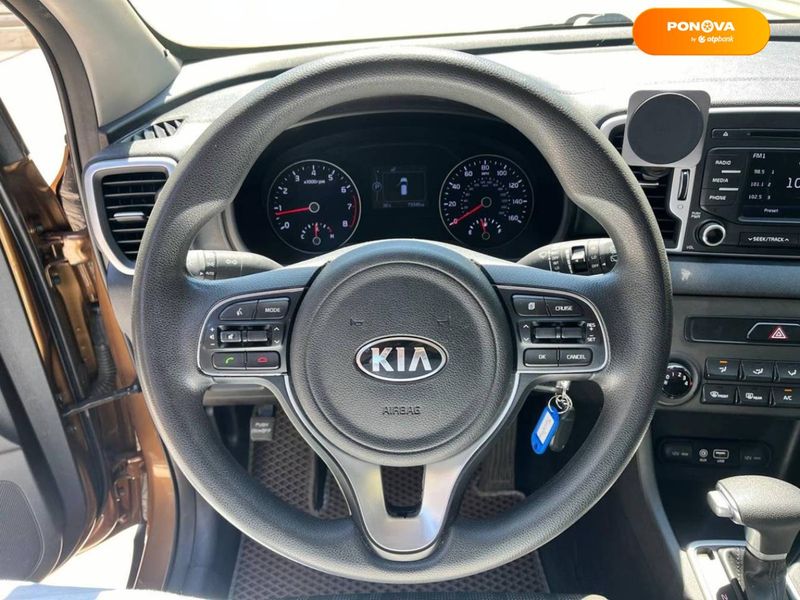 Kia Sportage, 2016, Бензин, 2.4 л., 118 тис. км, Позашляховик / Кросовер, Коричневий, Київ 110065 фото