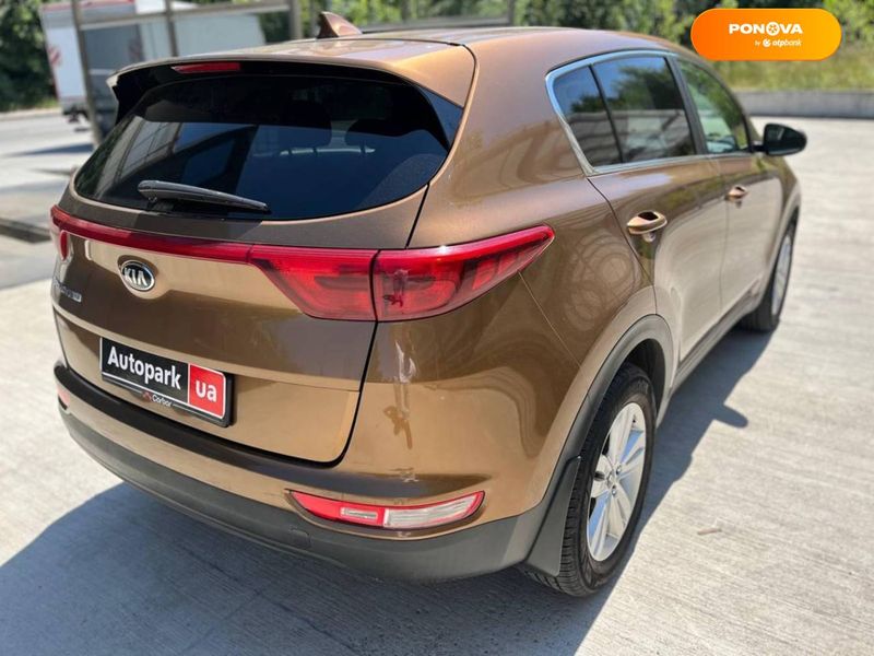 Kia Sportage, 2016, Бензин, 2.4 л., 118 тис. км, Позашляховик / Кросовер, Коричневий, Київ 110065 фото