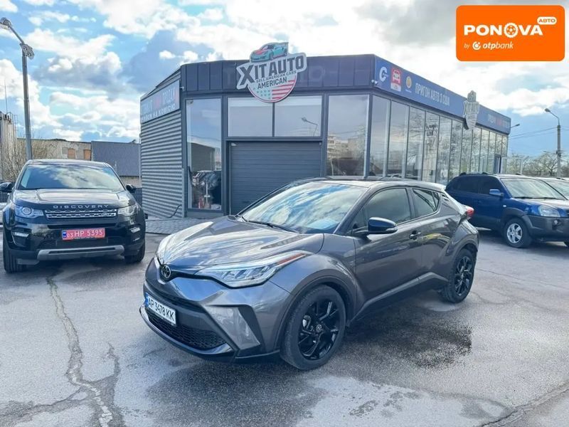 Toyota C-HR, 2022 р., Бензин, 73 тис. км, Позашляховик / Кросовер, Сірий, Запоріжжя AT-10415751 фото