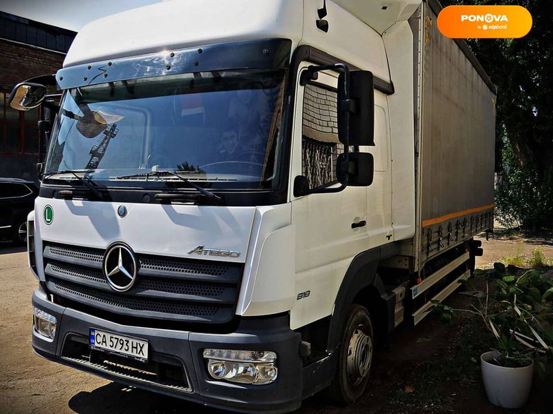 Mercedes-Benz Atego, 2015, Дизель, 5.1 л., 549 тис. км, Тентований, Білий, Черкаси 42195 фото