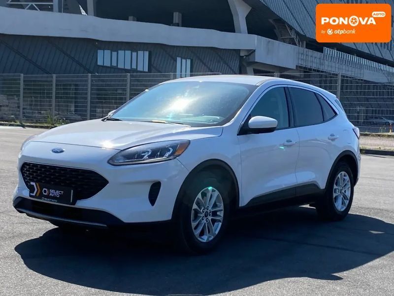 Ford Escape, 2020 р., Бензин, 56 тис. км, Позашляховик / Кросовер, Білий, Львів AT-10400376 фото