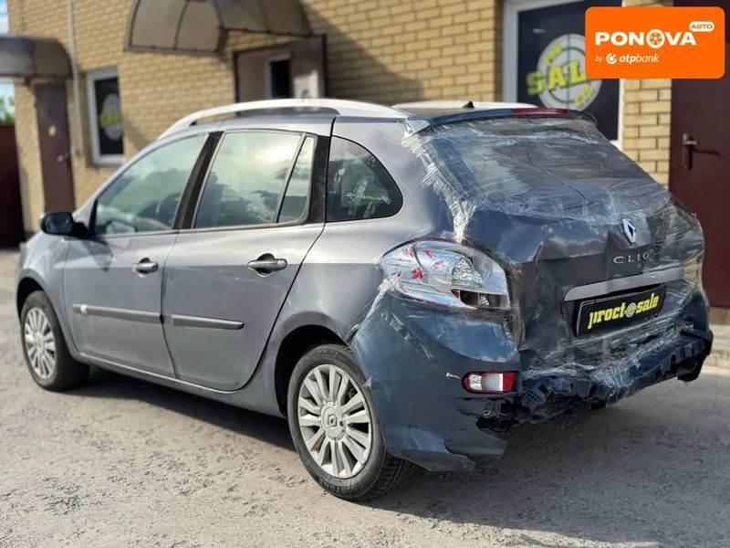 Renault Clio, 2008 р., Бензин, 300 тис. км, Універсал, Сірий, Дніпро (Дніпропетровськ) AT-10418618 фото