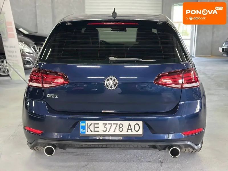 Volkswagen Golf, 2018 р., Бензин, 115 тис. км, Хетчбек, Синій, Кам'янське (Дніпродзержинськ) AT-10400273 фото