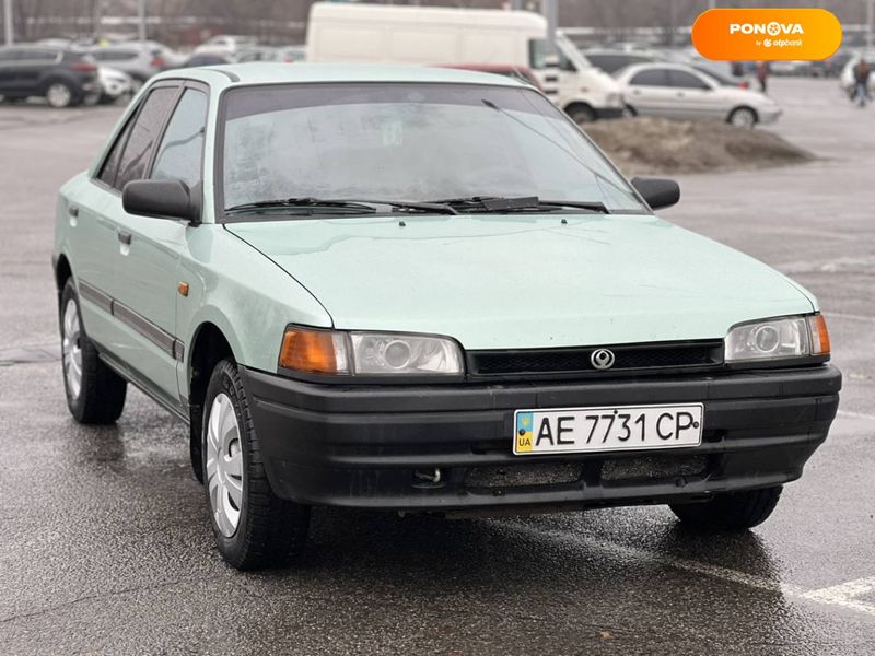 Mazda 323, 1993, Бензин, 1.32 л., 250 тыс. км, Седан, Зеленый, Днепр (Днепропетровск) 12327 фото