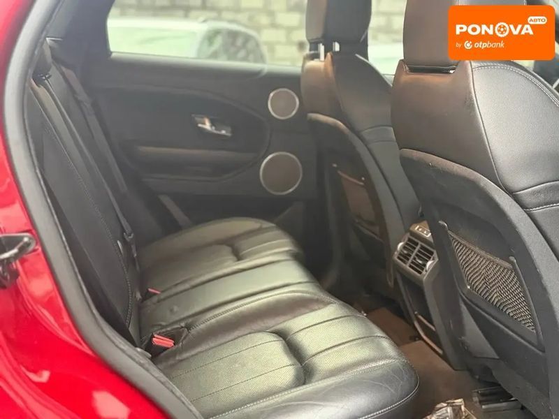 Land Rover Range Rover Evoque, 2017 р., Бензин, 123 тис. км, Позашляховик / Кросовер, Червоний, Дніпро (Дніпропетровськ) AT-10417899 фото