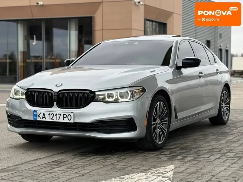BMW 5 Series, 2019 г., Бензин, 143 тыс. км, Седан, Серый, Днепр (Днепропетровск) AT-10417156 фото