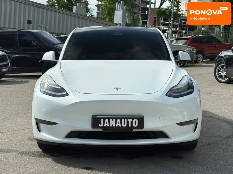 Tesla Model Y, 2021 г., Електро, 133 тыс. км, Внедорожник / Кроссовер, Белый, Харьков AT-10418416 фото