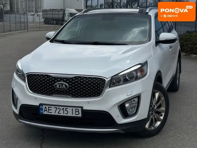 Kia Sorento, 2016 р., Дизель, 205 тис. км, Позашляховик / Кросовер, Білий, Дніпро (Дніпропетровськ) AT-10417109 фото