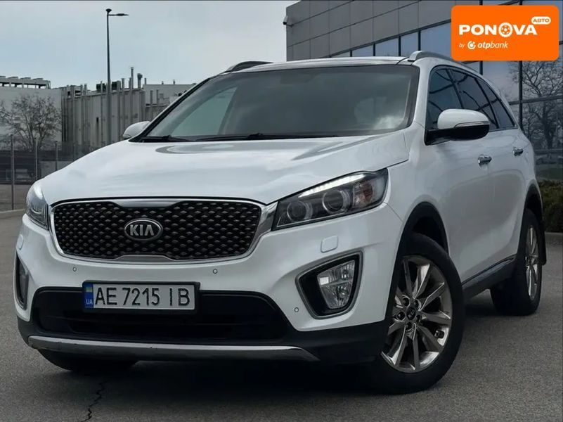 Kia Sorento, 2016 р., Дизель, 205 тис. км, Позашляховик / Кросовер, Білий, Дніпро (Дніпропетровськ) AT-10417109 фото