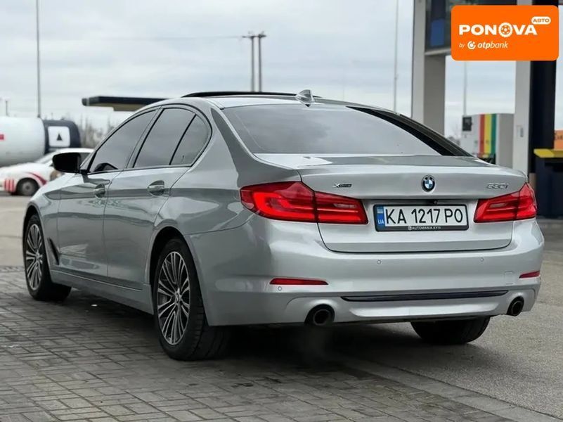 BMW 5 Series, 2019 г., Бензин, 143 тыс. км, Седан, Серый, Днепр (Днепропетровск) AT-10417156 фото