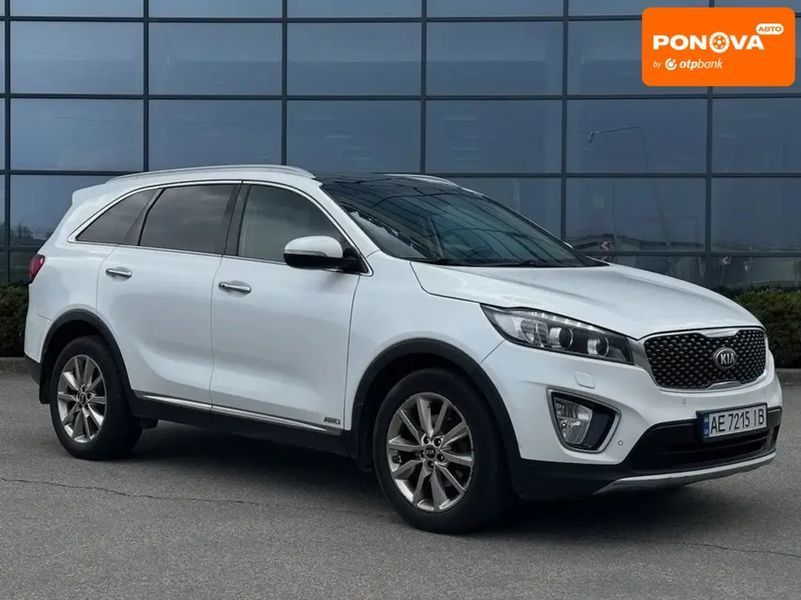 Kia Sorento, 2016 р., Дизель, 205 тис. км, Позашляховик / Кросовер, Білий, Дніпро (Дніпропетровськ) AT-10417109 фото