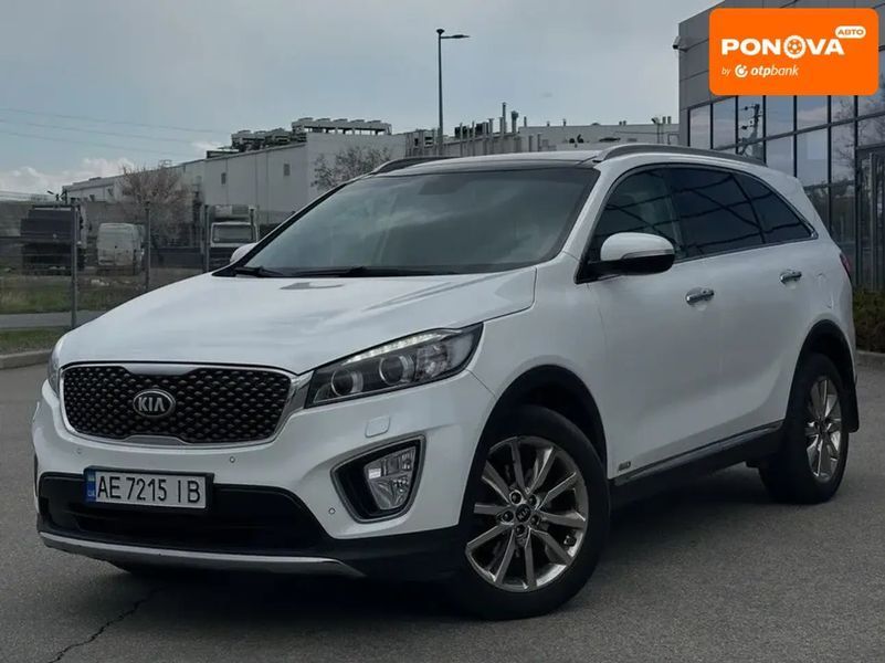 Kia Sorento, 2016 р., Дизель, 205 тис. км, Позашляховик / Кросовер, Білий, Дніпро (Дніпропетровськ) AT-10417109 фото