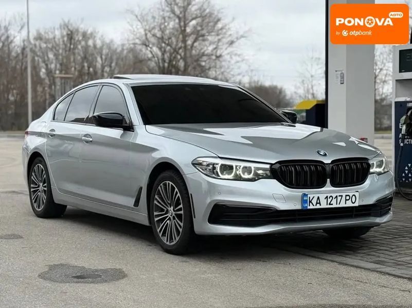 BMW 5 Series, 2019 г., Бензин, 143 тыс. км, Седан, Серый, Днепр (Днепропетровск) AT-10417156 фото
