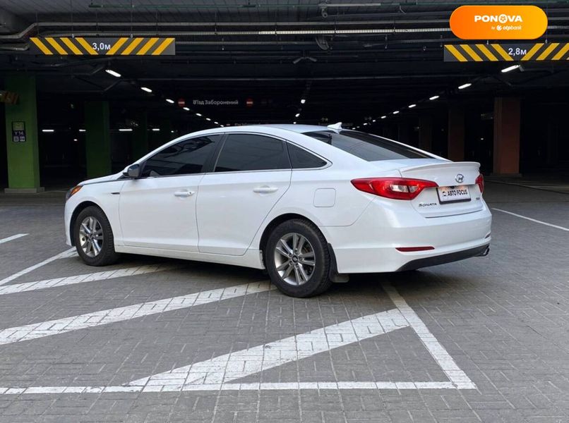 Hyundai Sonata, 2016, Бензин, 2.36 л., 147 тыс. км, Седан, Белый, Киев 34260 фото