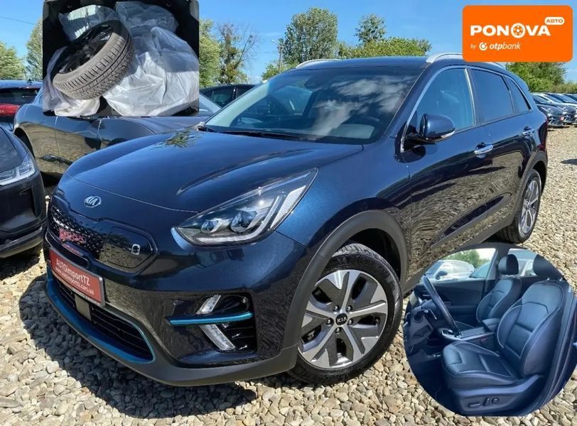 Kia Niro, 2021 р., Електро, 202 тис. км, Позашляховик / Кросовер, Синій, Сопошин AT-10400048 фото