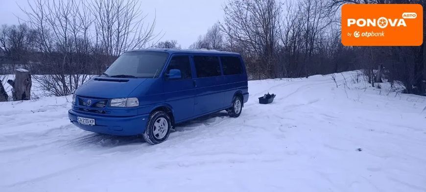 Volkswagen Caravelle, 2002 г., Дизель, 361 тыс. км, Минивен, Синий, Батурин AT-10408204 фото