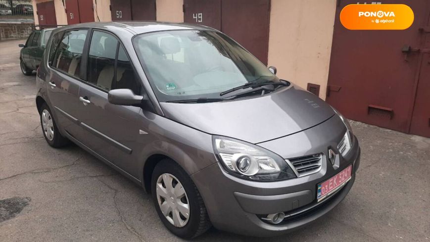 Renault Scenic, 2009, Бензин, 1.6 л., 168 тис. км, Мінівен, Сірий, Запоріжжя Cars-Pr-67779 фото