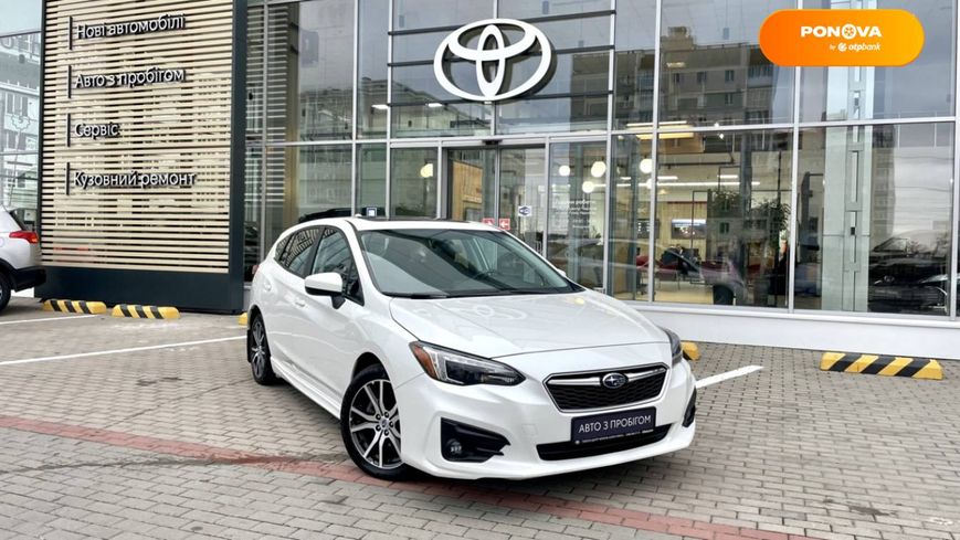 Subaru Impreza, 2018, Бензин, 2 л., 75 тыс. км, Хетчбек, Белый, Чернигов 29760 фото