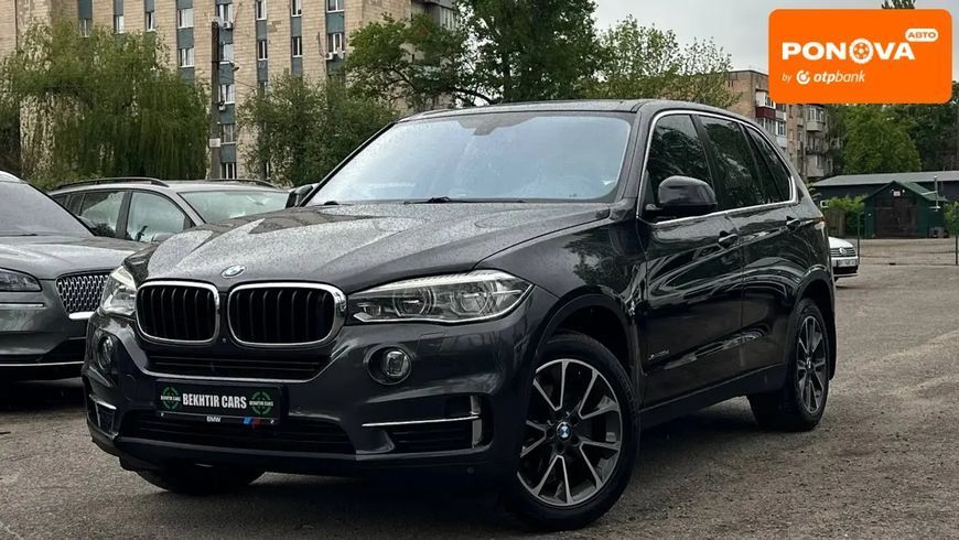 BMW X5, 2014 р., Дизель, 179 тис. км, Позашляховик / Кросовер, Чорний, Полтава AT-10417435 фото