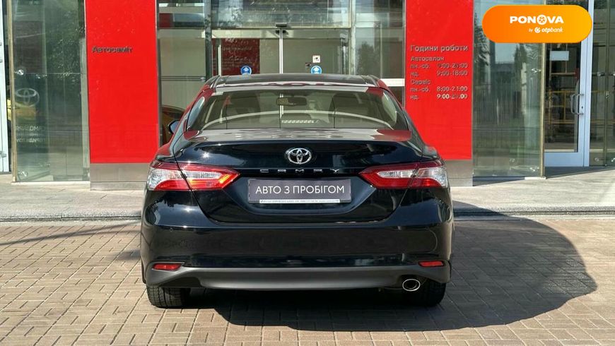 Toyota Camry, 2020, Бензин, 2.5 л., 38 тис. км, Седан, Чорний, Київ 110054 фото