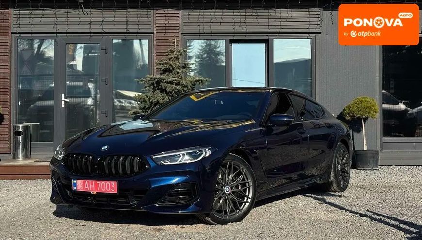 BMW 8 Series Gran Coupe, 2021 г., Бензин, 56 тыс. км, Лифтбек, Синий, Сопошин AT-10423755 фото