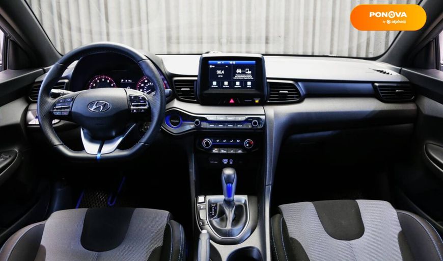 Hyundai Veloster, 2019, Газ пропан-бутан / Бензин, 2 л., 73 тыс. км, Хетчбек, Серый, Киев 14842 фото