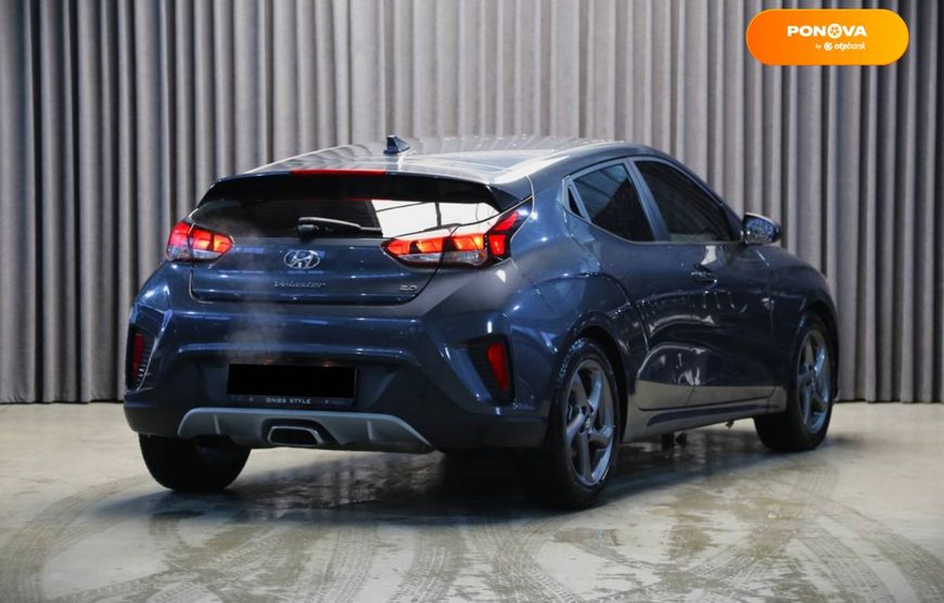 Hyundai Veloster, 2019, Газ пропан-бутан / Бензин, 2 л., 73 тыс. км, Хетчбек, Серый, Киев 14842 фото