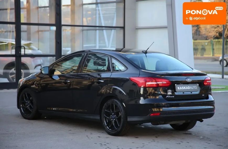 Ford Focus, 2016 г., Бензин, 87 тыс. км, Седан, Чорный, Харьков AT-10411557 фото