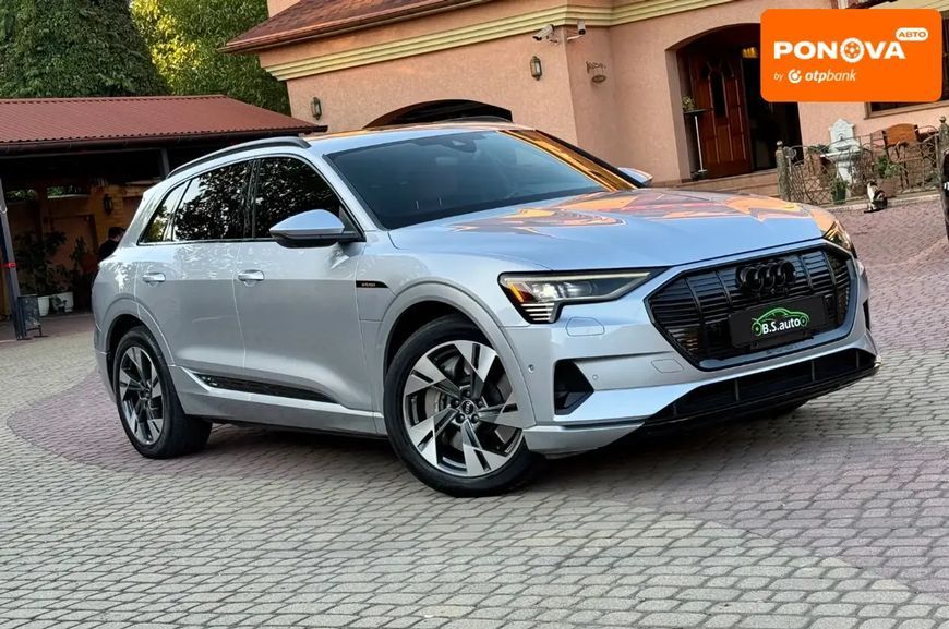Audi e-tron, 2022 р., Електро, 45 тис. км, Позашляховик / Кросовер, Сірий, Мукачево AT-10402568 фото