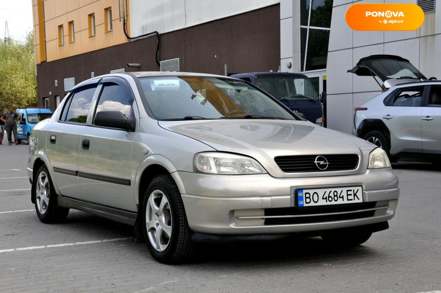 Opel Astra, 2007, Газ пропан-бутан / Бензин, 1.36 л., 200 тыс. км, Седан, Серый, Львов 110748 фото