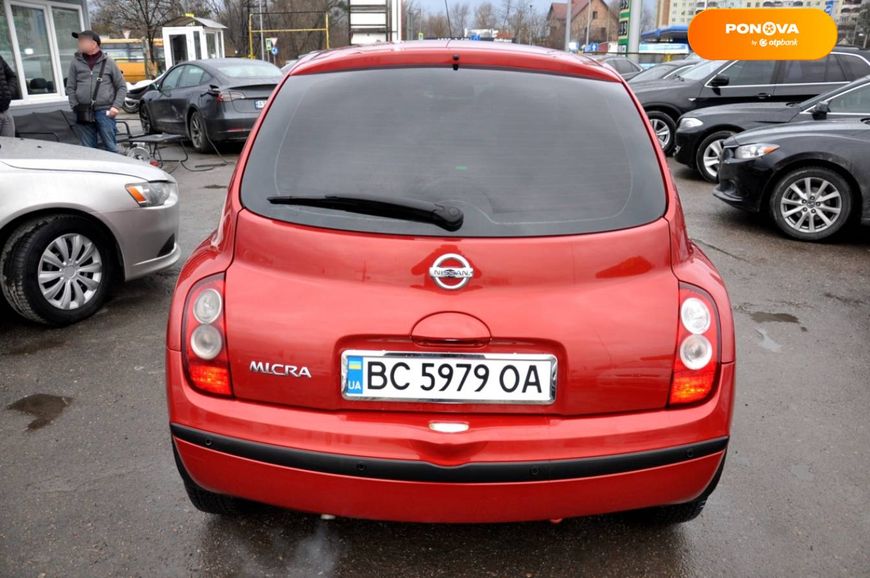Nissan Micra, 2007, Бензин, 1.2 л., 122 тис. км, Хетчбек, Червоний, Львів 20499 фото
