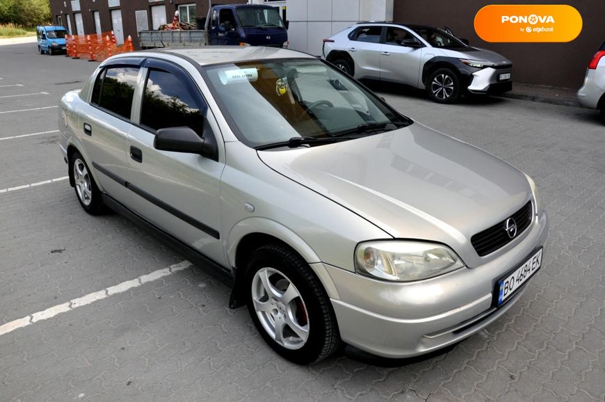 Opel Astra, 2007, Газ пропан-бутан / Бензин, 1.36 л., 200 тис. км, Седан, Сірий, Львів 110748 фото